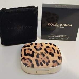 Dolce & Gabbana Felineyes Intense Eyeshadow Quad in Mediterranean Blue